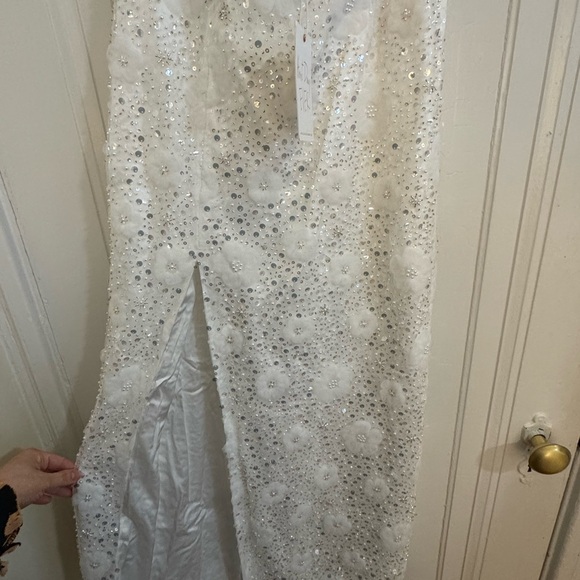 NWT - Show Me Your MuMu Beaded Floral Wedding Skirt - Picture 6 of 6